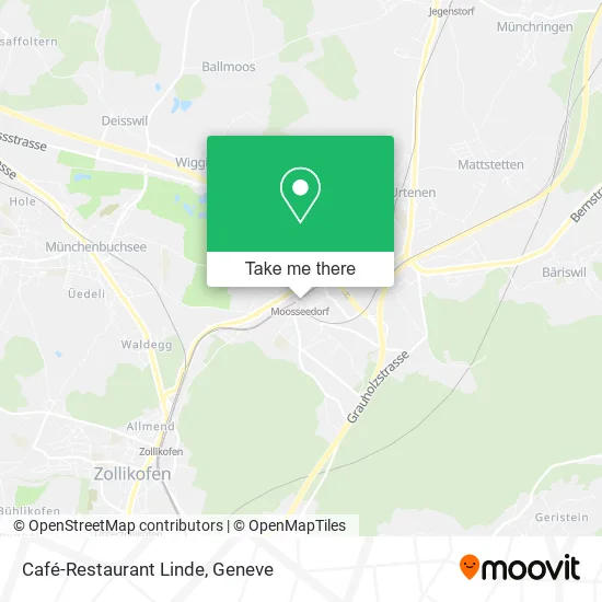 Café-Restaurant Linde map