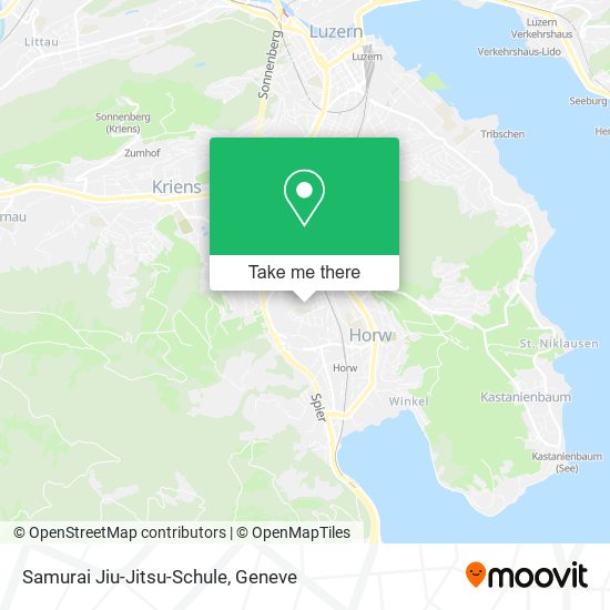 Samurai Jiu-Jitsu-Schule map