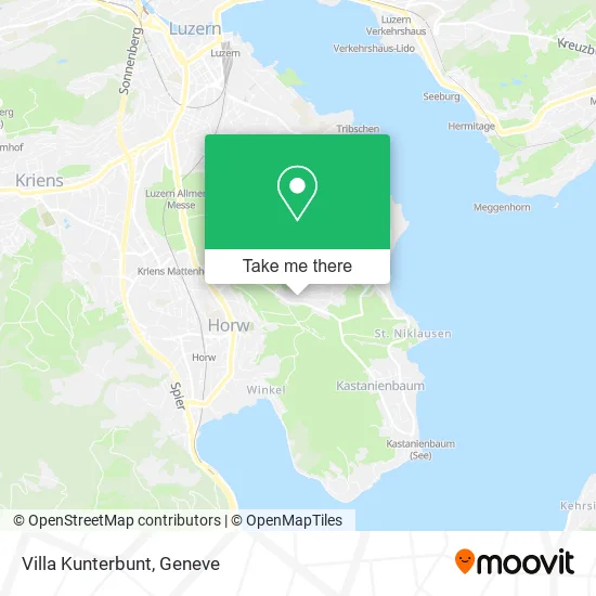 Villa Kunterbunt map