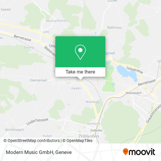 Modern Music GmbH map