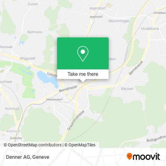 Denner AG map