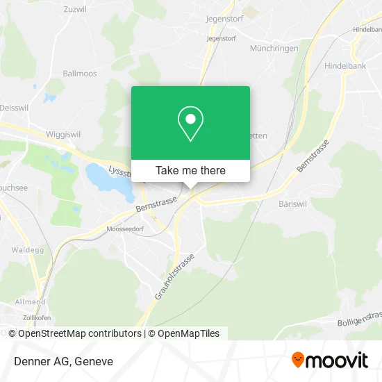 Denner AG map
