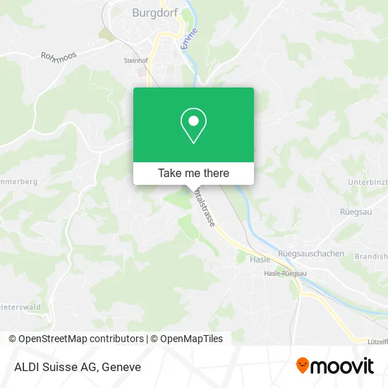 ALDI Suisse AG map