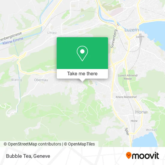 Bubble Tea map