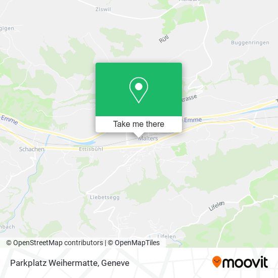 Parkplatz Weihermatte map