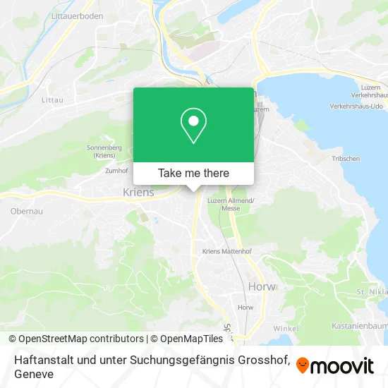 Haftanstalt und unter Suchungsgefängnis Grosshof map