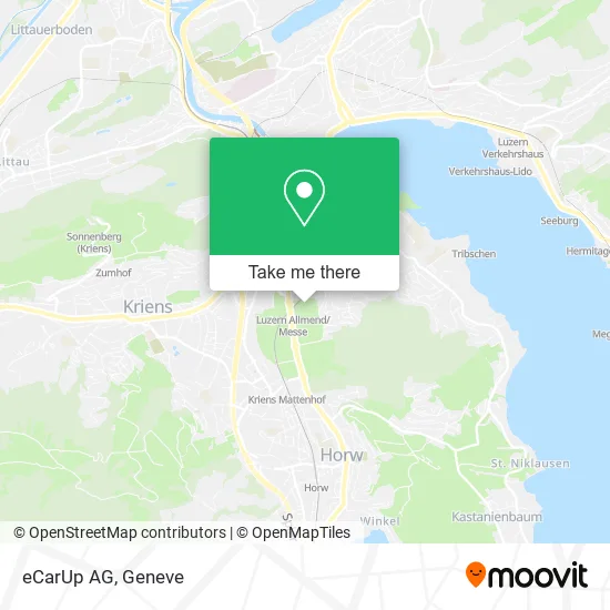 eCarUp AG map