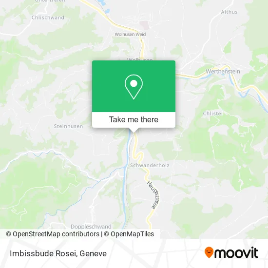 Imbissbude Rosei map