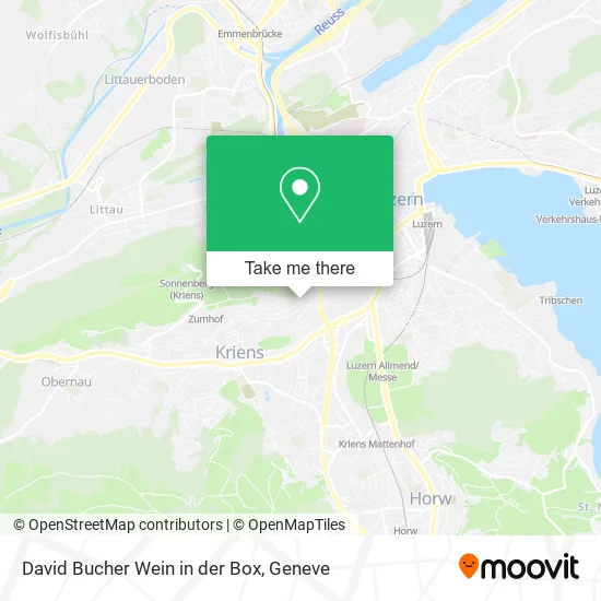 David Bucher Wein in der Box map