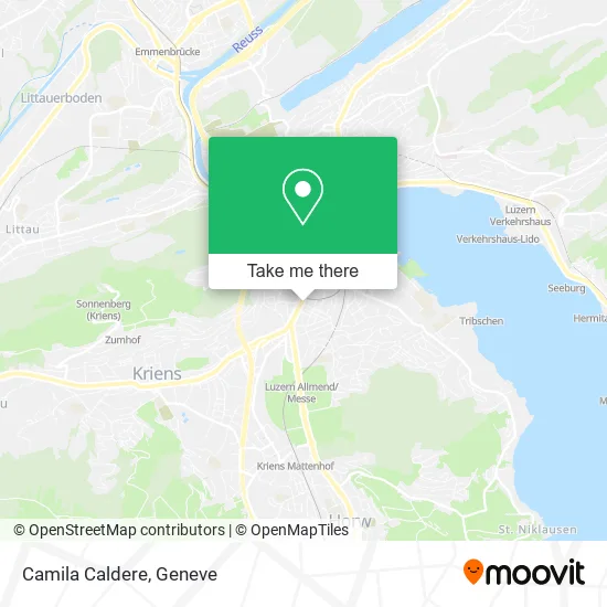 Camila Caldere map