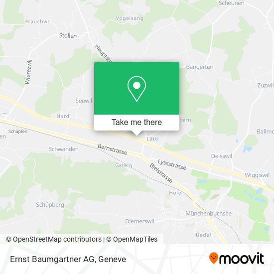 Ernst Baumgartner AG map
