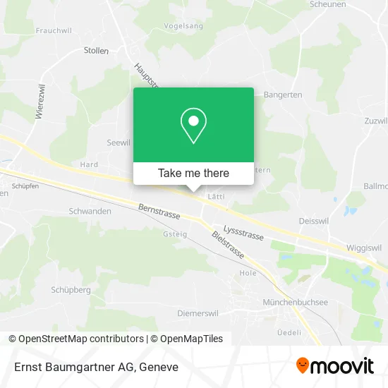 Ernst Baumgartner AG map