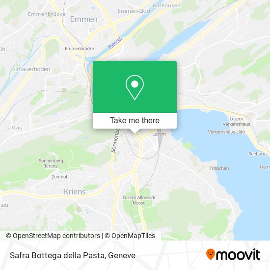 Safra Bottega della Pasta map