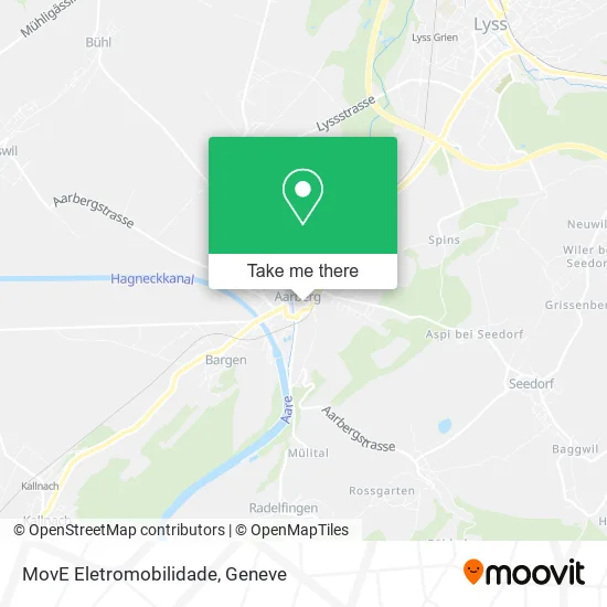 MovE Eletromobilidade map
