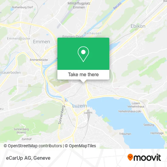 eCarUp AG map