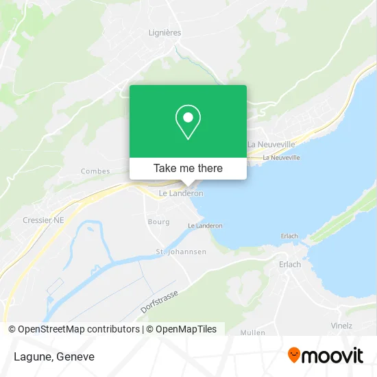 Lagune map