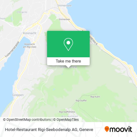 Hotel-Restaurant Rigi-Seebodenalp AG map