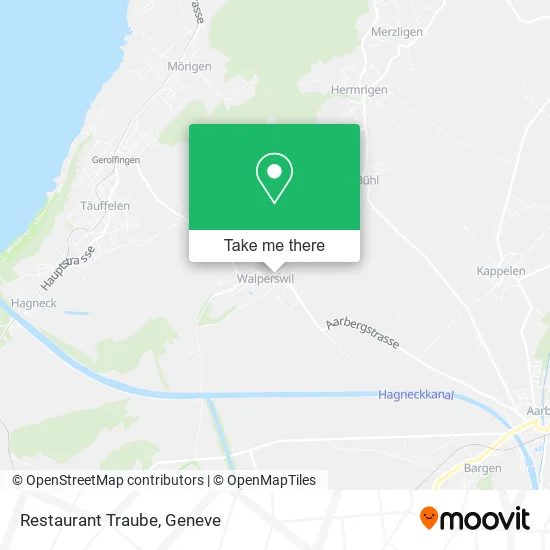 Restaurant Traube map