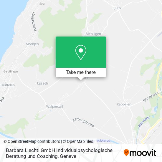 Barbara Liechti GmbH Individualpsychologische Beratung und Coaching map
