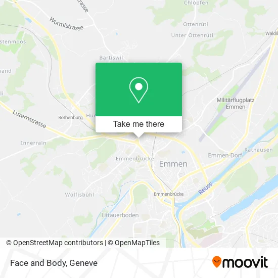 Face and Body map