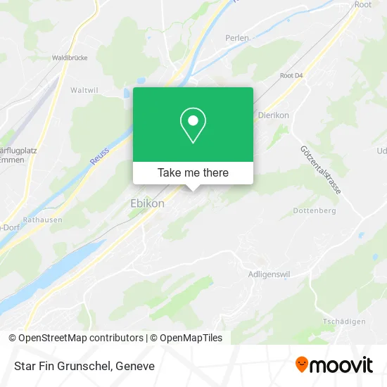 Star Fin Grunschel map