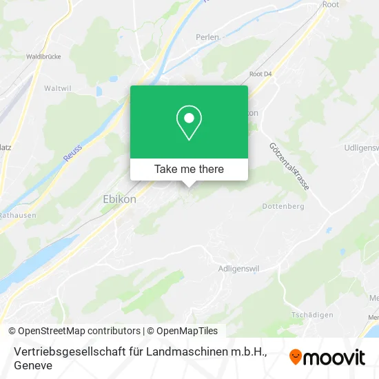 Vertriebsgesellschaft für Landmaschinen m.b.H. map