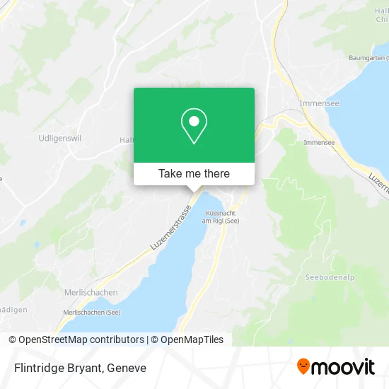 Flintridge Bryant map