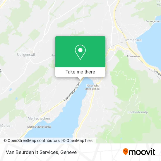 Van Beurden It Services map