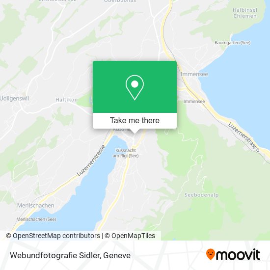 Webundfotografie Sidler map