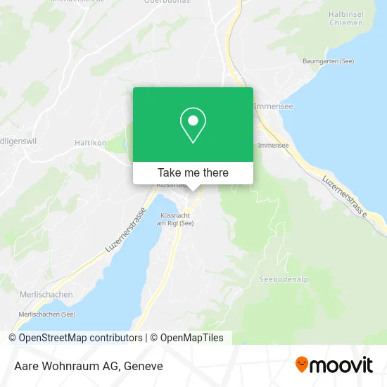 Aare Wohnraum AG map