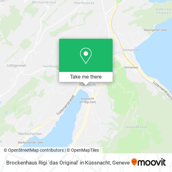 Brockenhaus Rigi 'das Original' in Küssnacht map