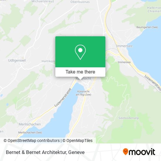 Bernet & Bernet Architektur map