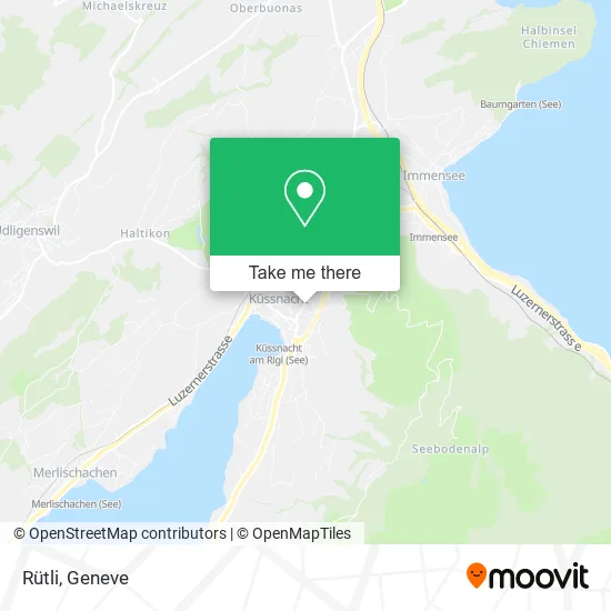 Rütli map