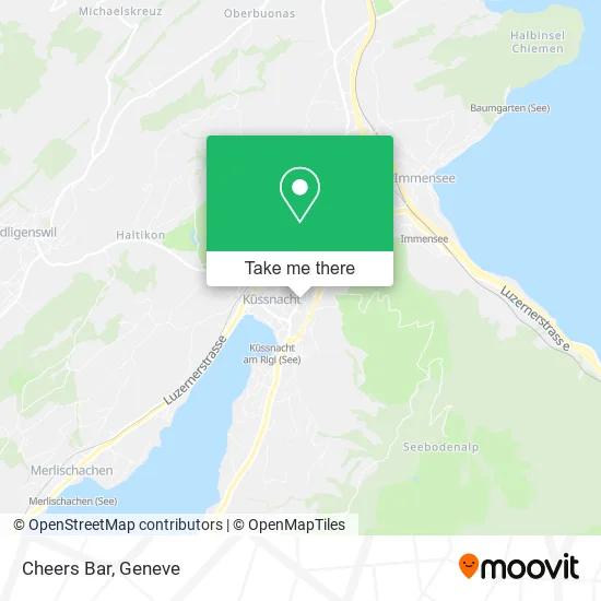 Cheers Bar map
