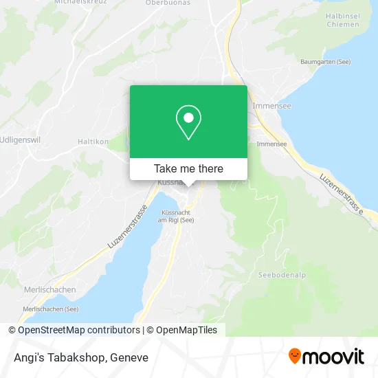 Angi's Tabakshop map