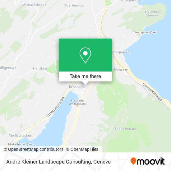 André Kleiner Landscape Consulting map