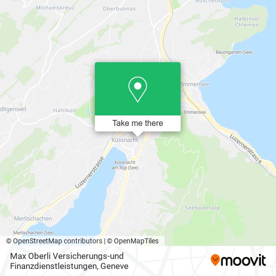 Max Oberli Versicherungs-und Finanzdienstleistungen map