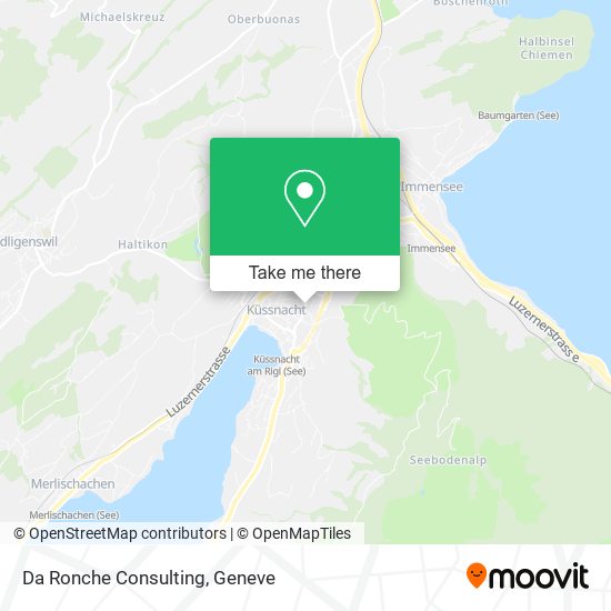 Da Ronche Consulting map
