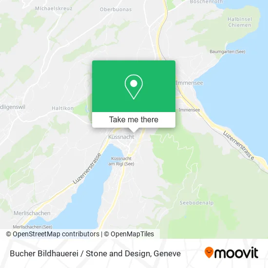 Bucher Bildhauerei / Stone and Design map