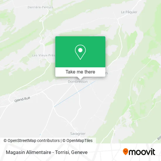 Magasin Alimentaire - Torrisi map