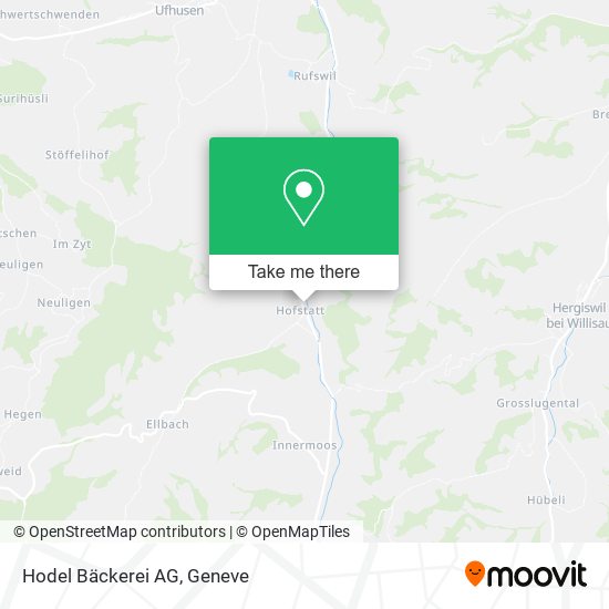 Hodel Bäckerei AG map