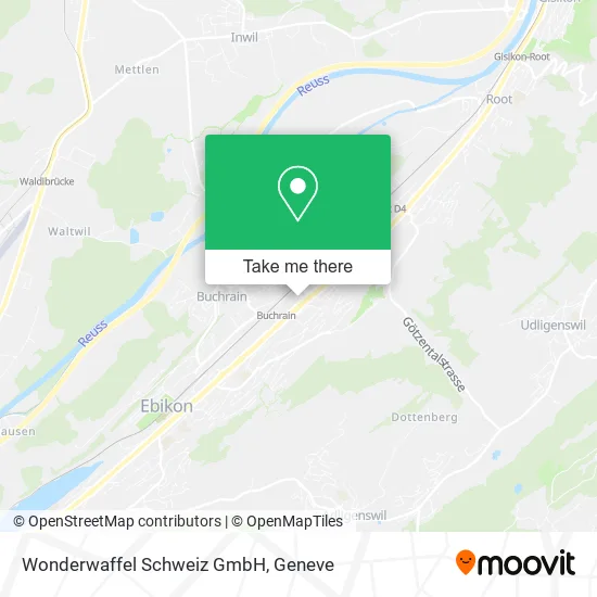 Wonderwaffel Schweiz GmbH map