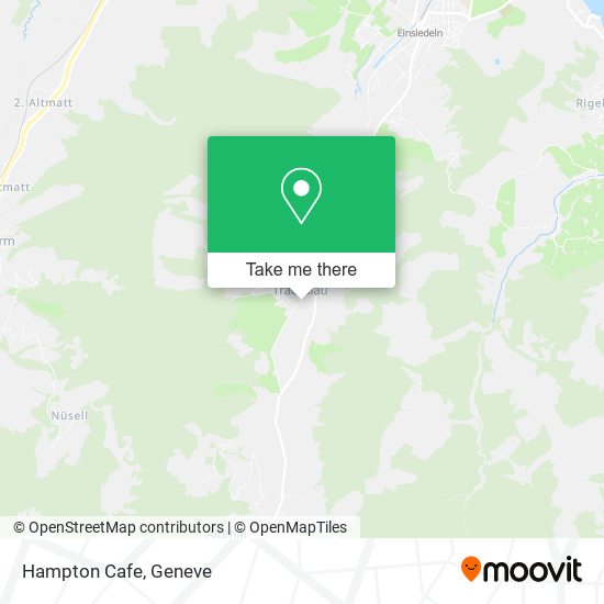 Hampton Cafe map