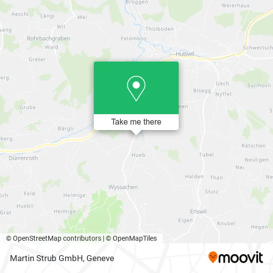 Martin Strub GmbH map