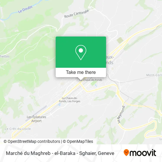 Marché du Maghreb - el-Baraka - Sghaier plan
