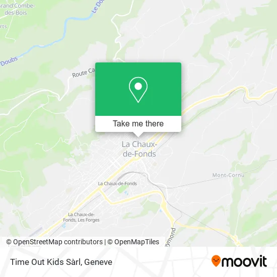 Time Out Kids Sàrl map