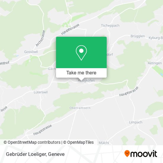 Gebrüder Loeliger map