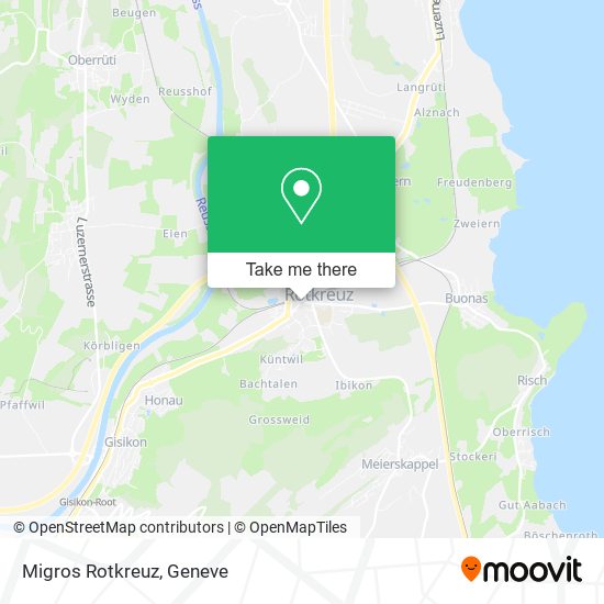 Migros Rotkreuz map