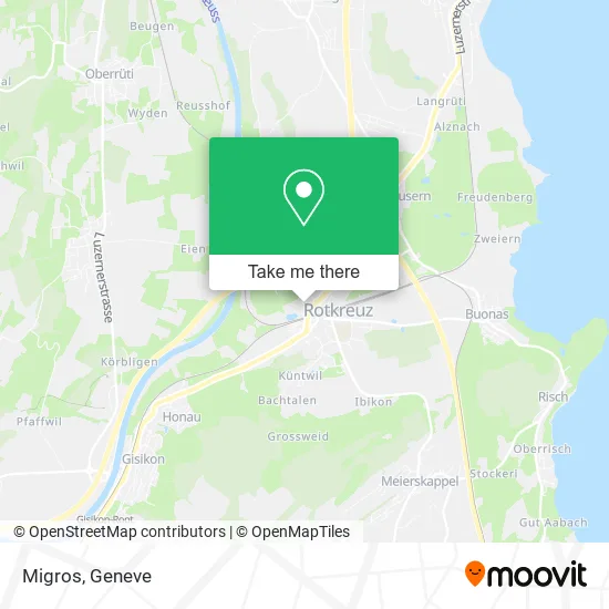 Migros map
