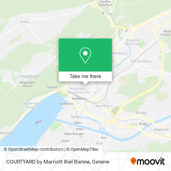 COURTYARD by Marriott Biel Bienne map